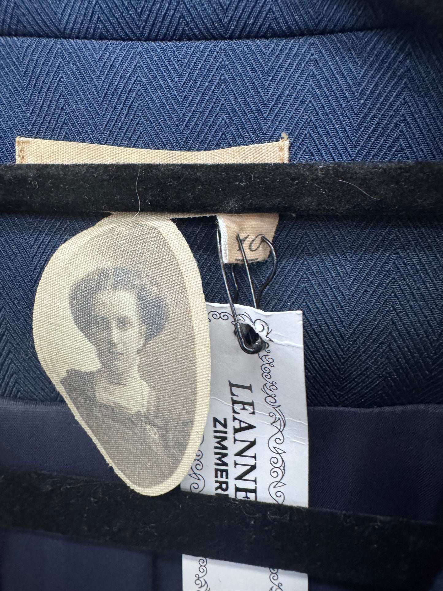 Circular by M.A.Dainty Vintage Tie blazer