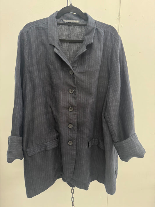 Elemente Clemente navy stripe Jacket