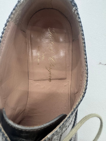 Robert Clergerie Sliver Brogue