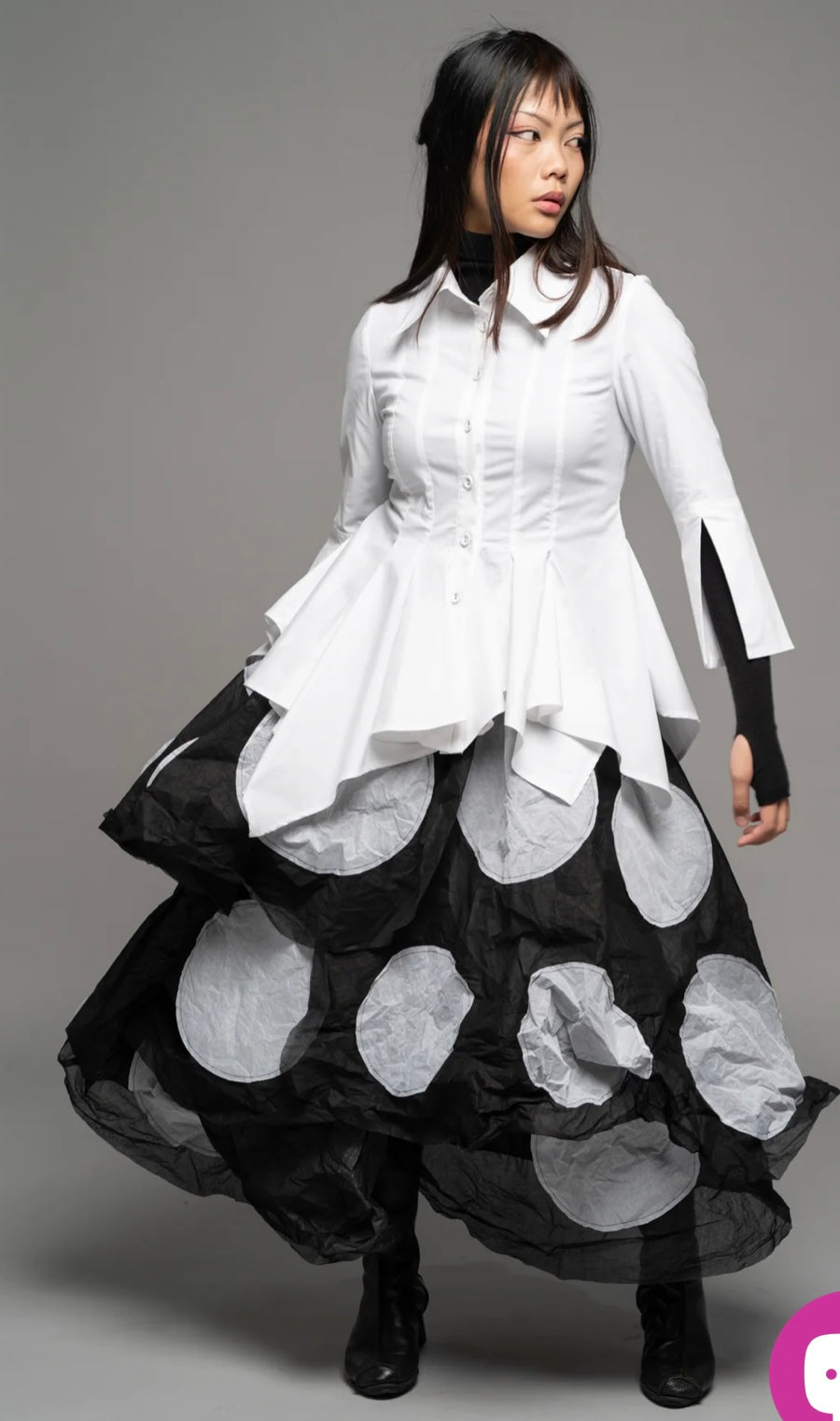 Dogstar 'Tentou' Dot skirt