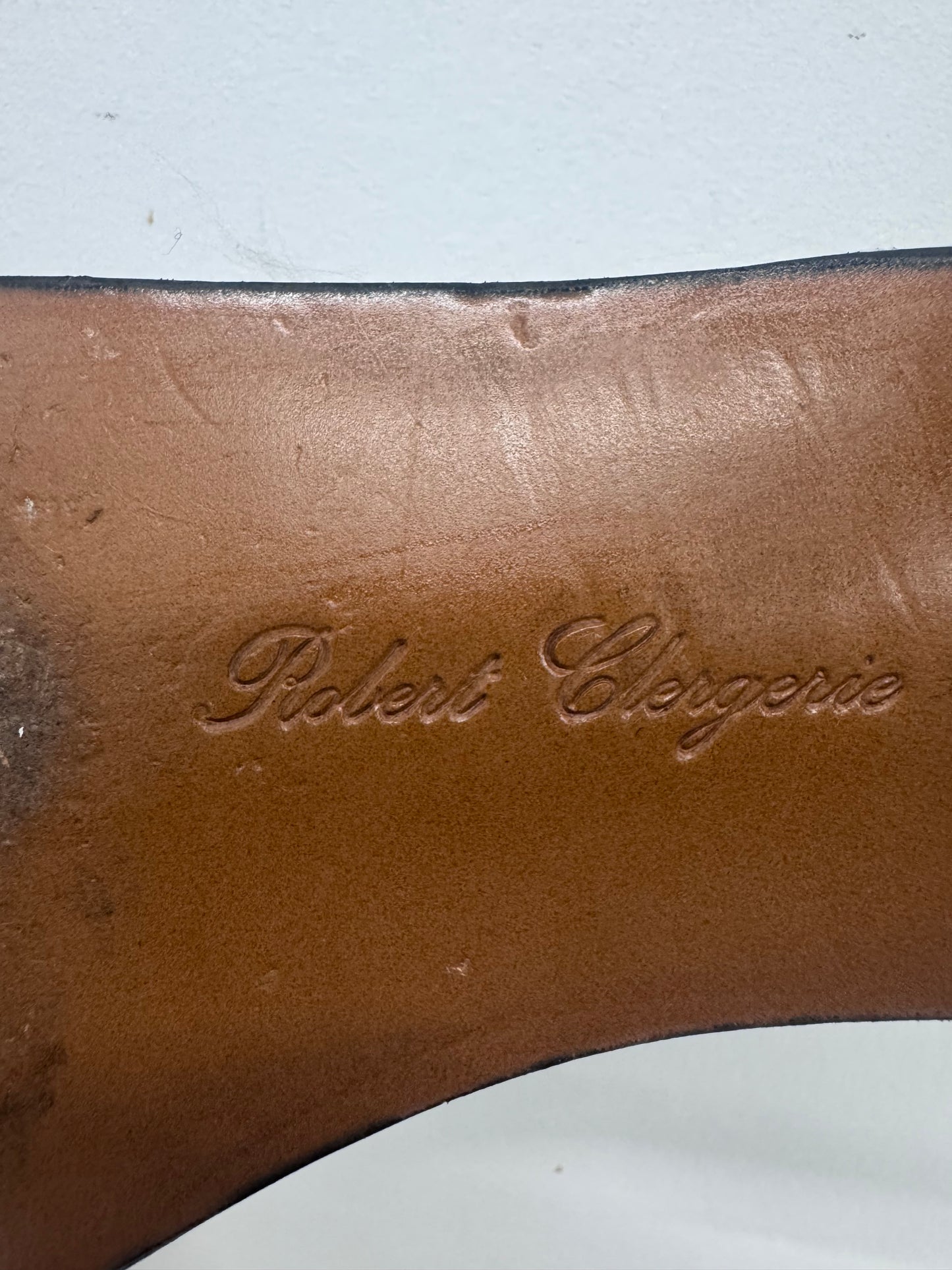 Robert Clergerie Sliver Brogue