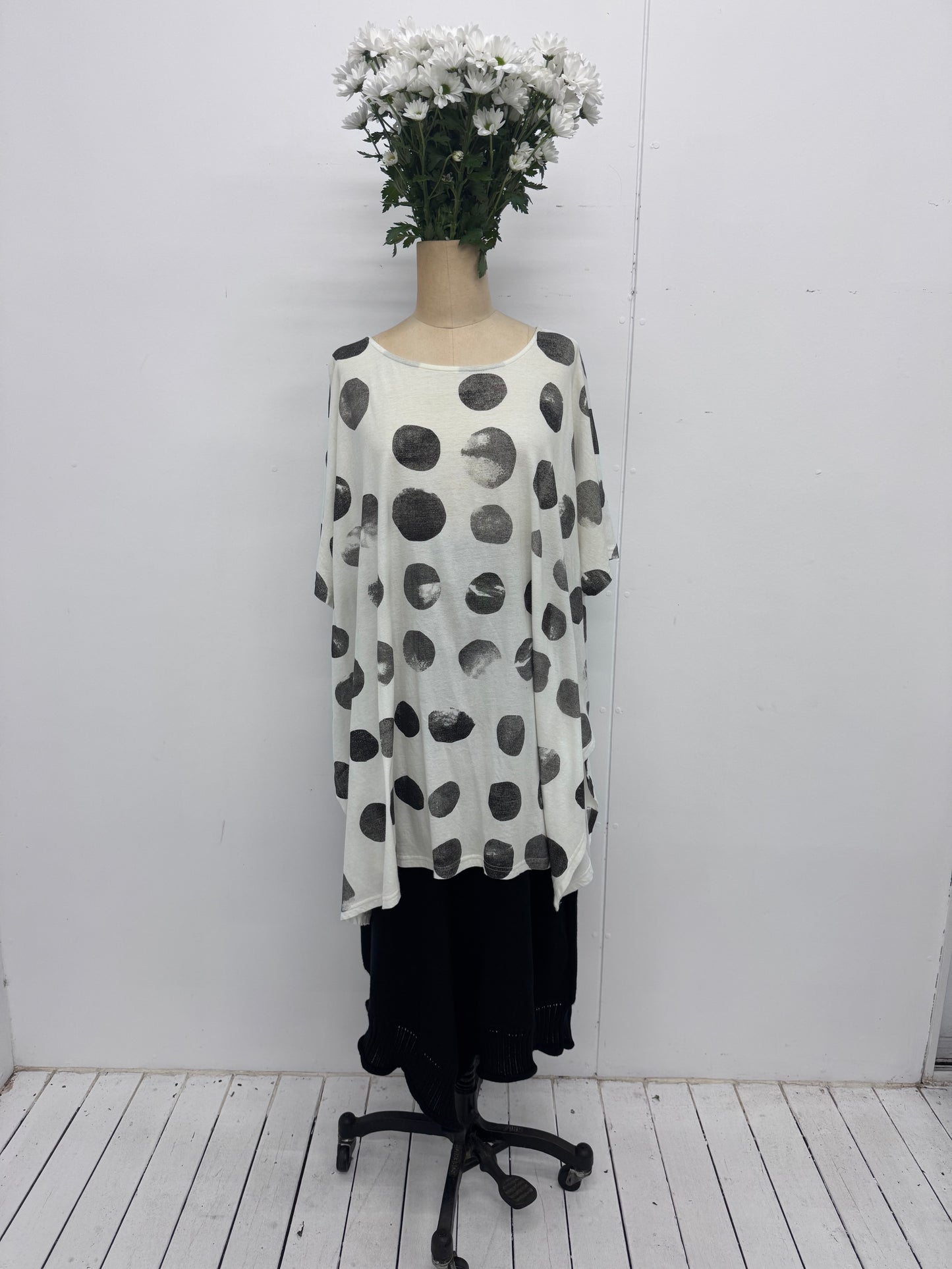 Moyuru 'Spot' long line top