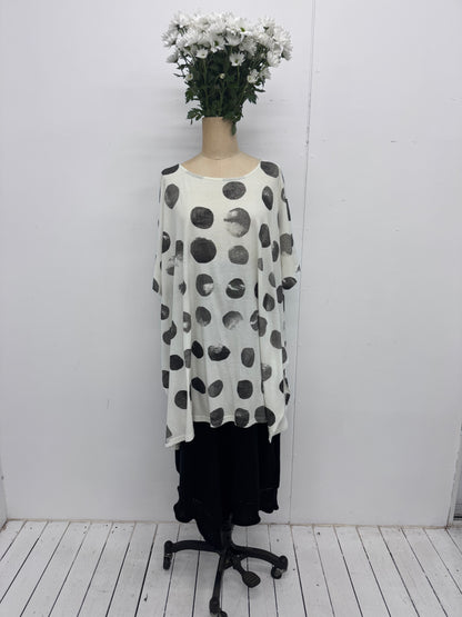 Moyuru 'Spot' long line top