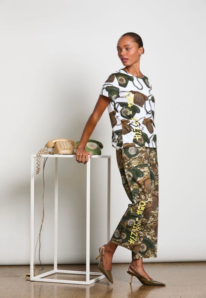 Circular by M.A.Dainty Telephone pant