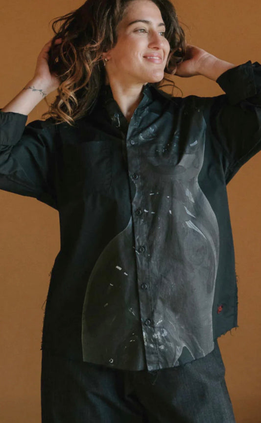 Circular by Maude Dainty - Black Cat shirt