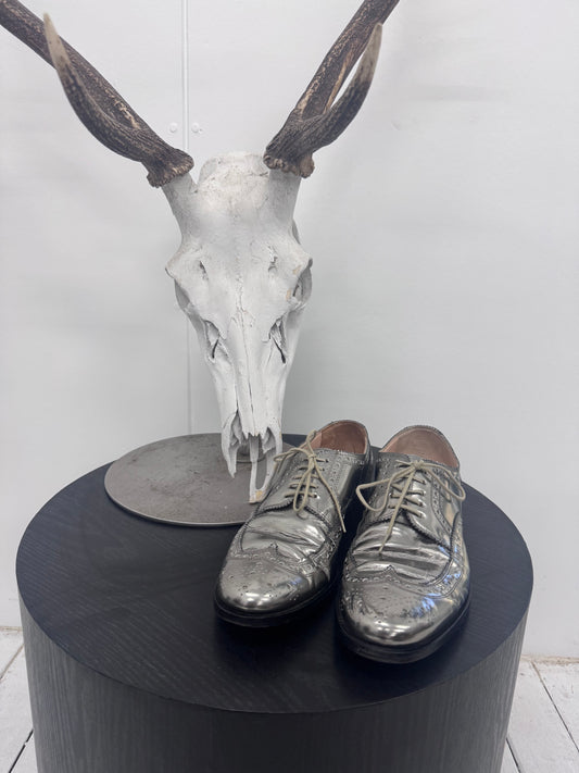 Robert Clergerie Sliver Brogue