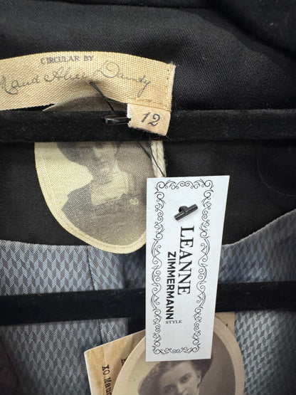 Circular by M.A.Dainty Vintage tie blazer